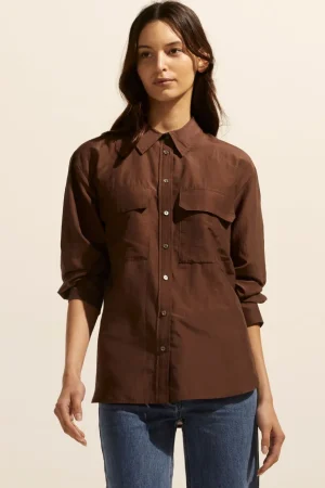 Best Sale zoe kratzmann Abroad Top-Chocolate