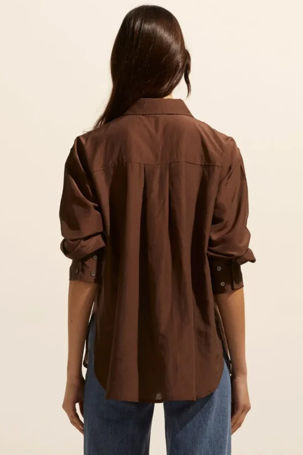 Best Sale zoe kratzmann Abroad Top-Chocolate