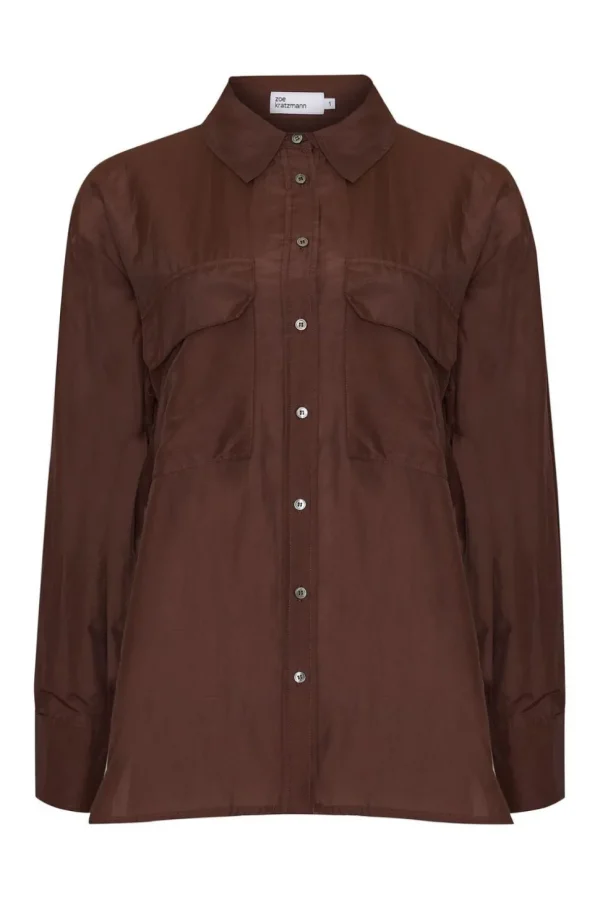 Best Sale zoe kratzmann Abroad Top-Chocolate