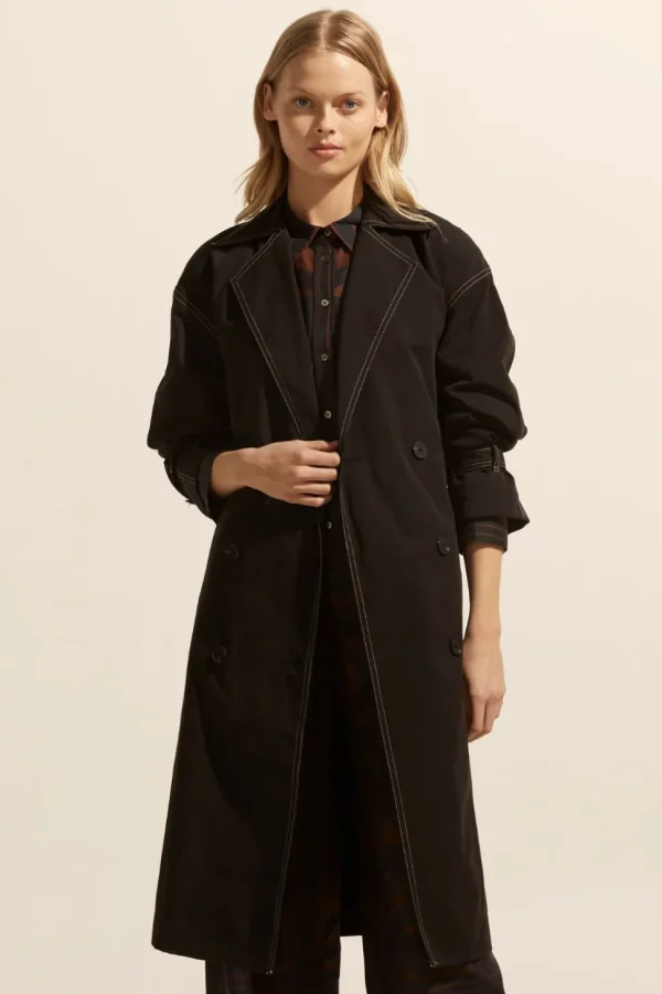 Clearance zoe kratzmann Agent Coat-Black