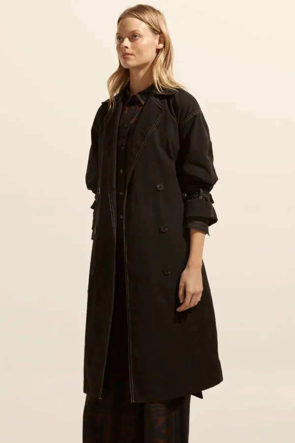 Clearance zoe kratzmann Agent Coat-Black