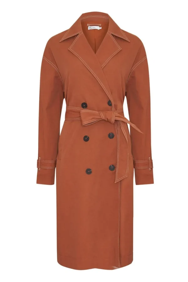 New zoe kratzmann Agent Coat-Sienna