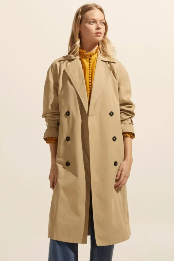 Outlet zoe kratzmann Agent Coat-Stone