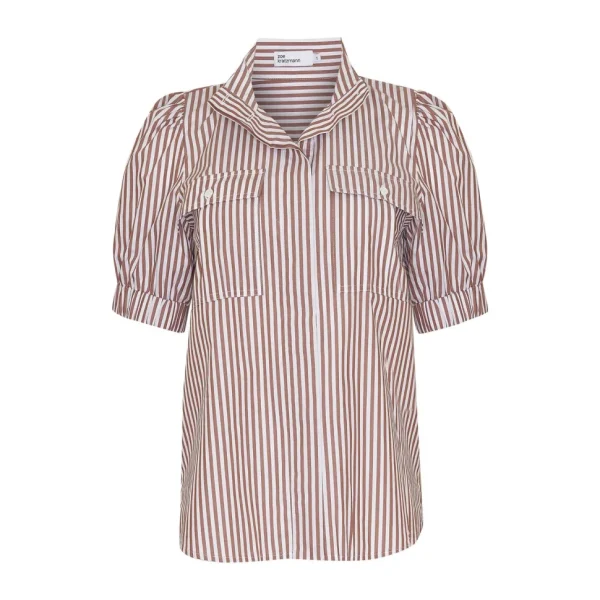 Cheap zoe kratzmann Allot Top-Mocha Stripe