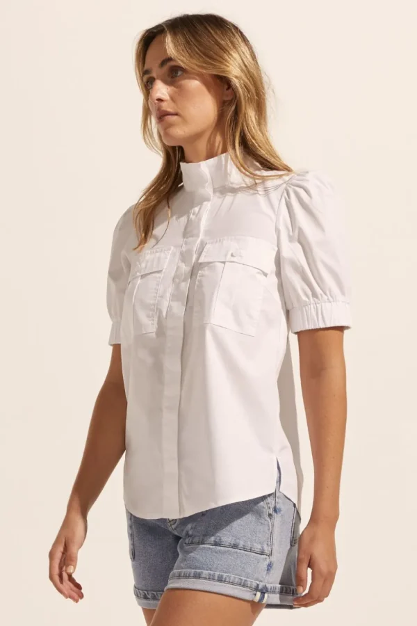 Fashion zoe kratzmann Allot Top-Porcelain