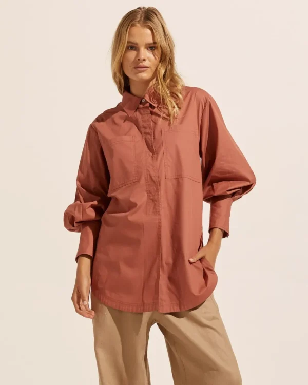 Outlet zoe kratzmann Ardent Top-Rust