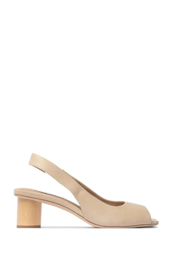 Cheap zoe kratzmann Balcony Heel-Eggshell