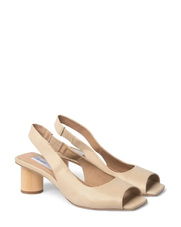 Cheap zoe kratzmann Balcony Heel-Eggshell