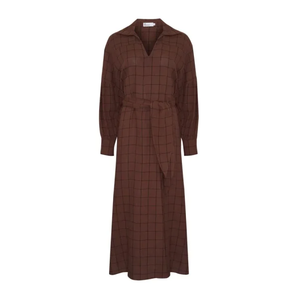 Cheap zoe kratzmann Beeline Dress-Chocolate Check