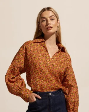 Cheap zoe kratzmann Bounty Top-Sunset Floral