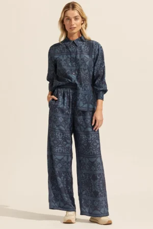 Best Sale zoe kratzmann Breeze Pant-Indigo Mosaic