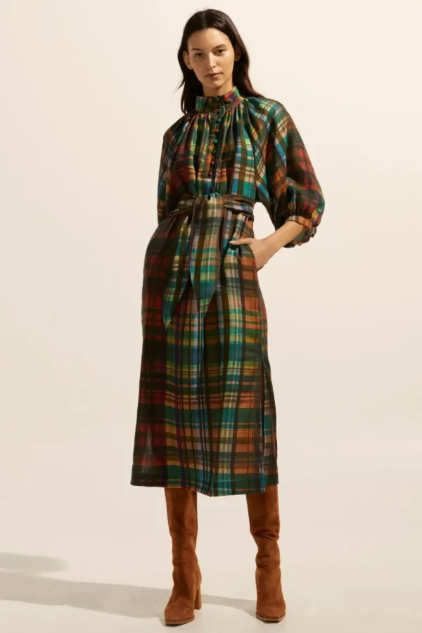 Store zoe kratzmann Capture Dress-Kaleidoscope Check