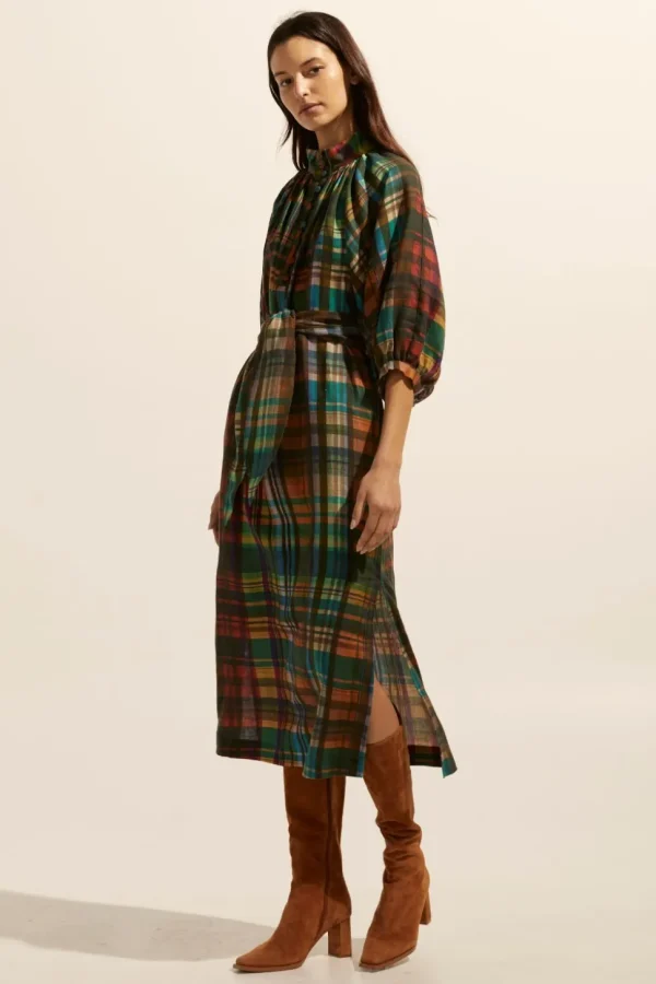 Store zoe kratzmann Capture Dress-Kaleidoscope Check