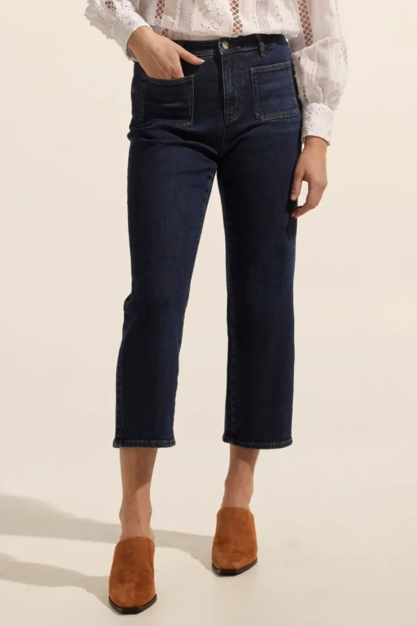 Outlet zoe kratzmann College Jean-Dark Denim