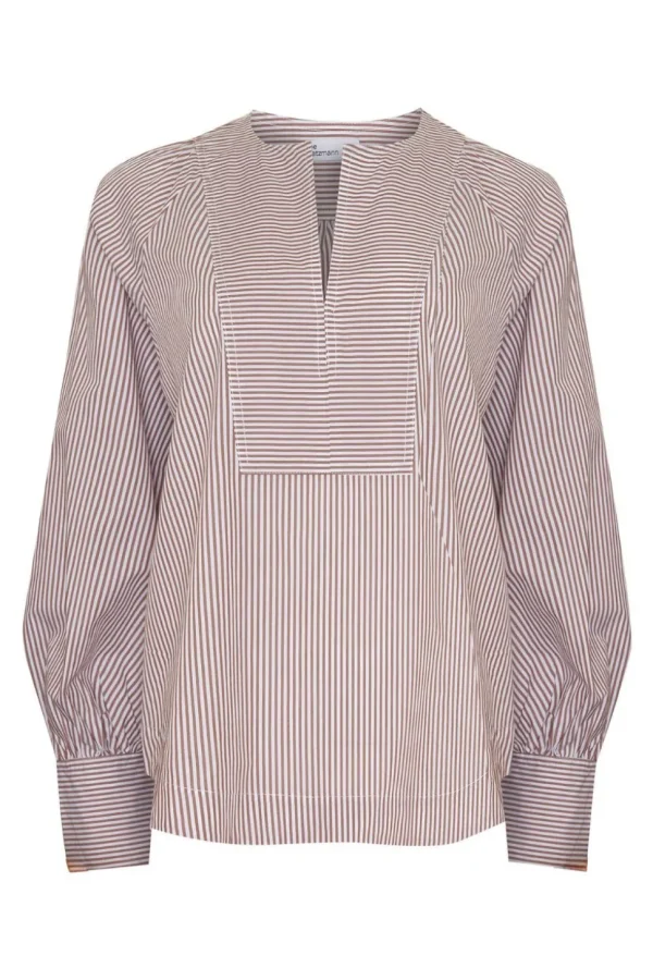 Outlet zoe kratzmann Collude Top-Toast Stripe