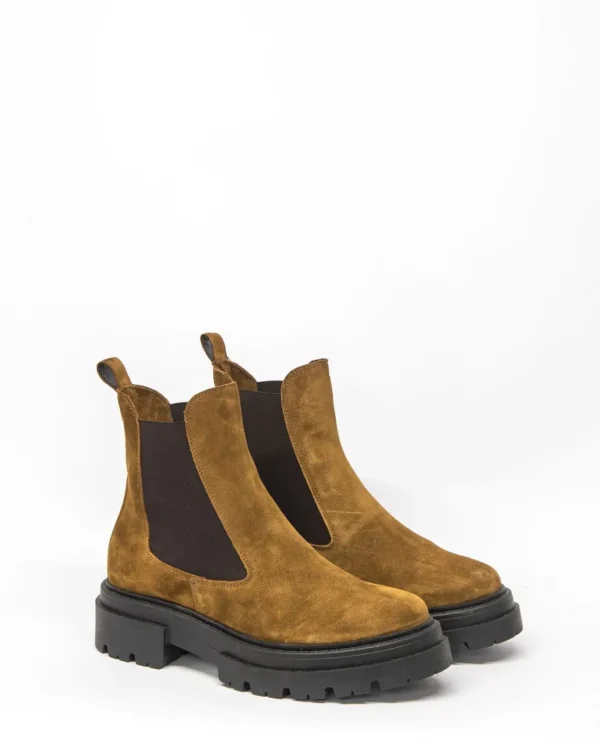 Outlet zoe kratzmann Compass Boot-Brown Suede