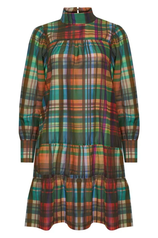 Shop zoe kratzmann Confide Dress-Kaleidoscope Check