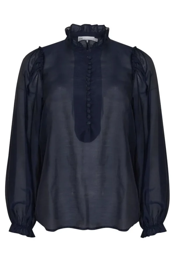 Best Sale zoe kratzmann Context Top-Indigo