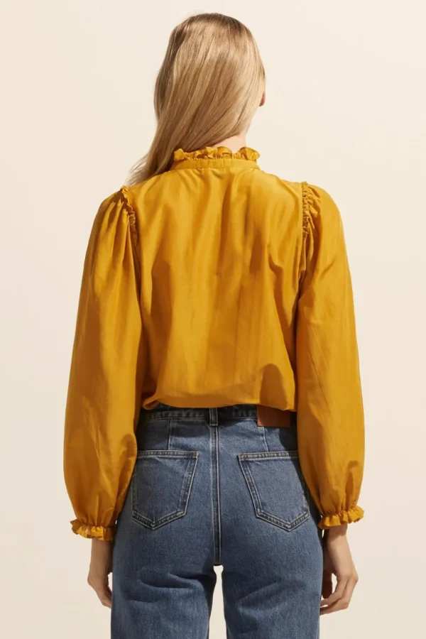 Outlet zoe kratzmann Context Top-Ochre