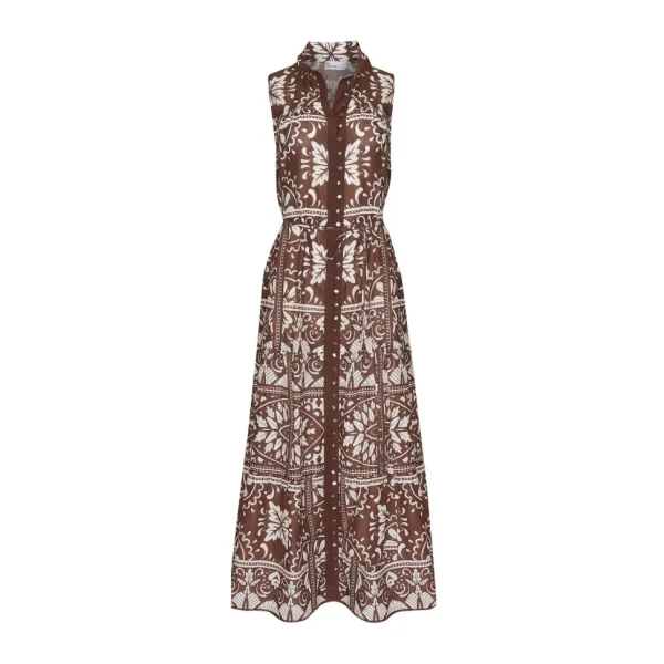 Online zoe kratzmann Crescent Dress-Choc Mosaic