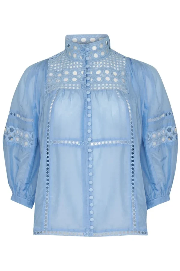 Discount zoe kratzmann Dedicate Top-Pale Blue