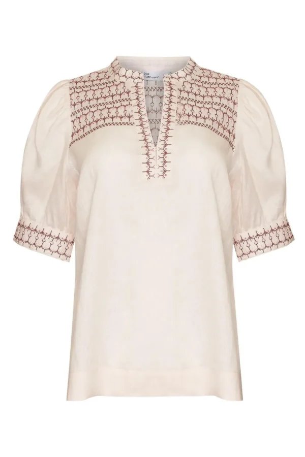 New zoe kratzmann Dialect Top-Ivory