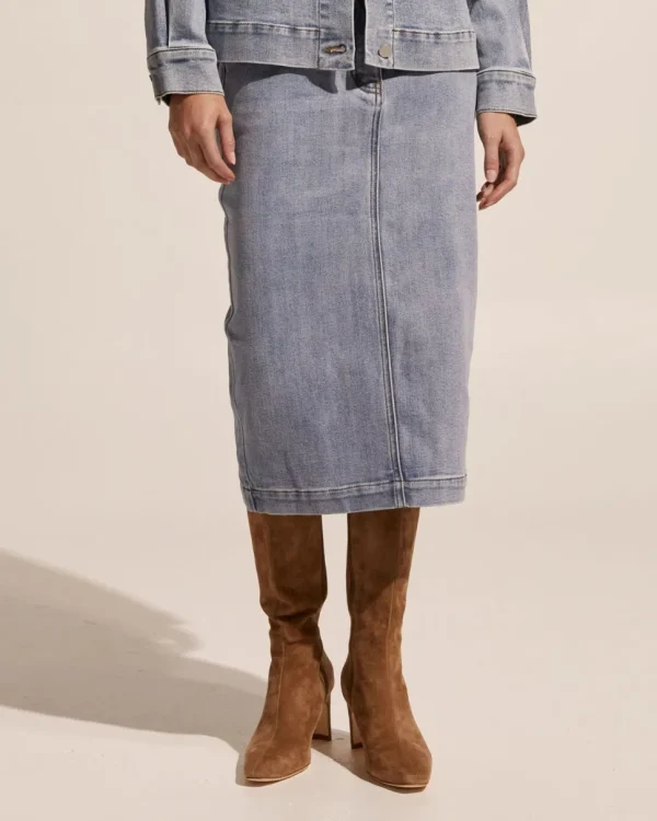 Fashion zoe kratzmann Element Skirt-Washed Denim