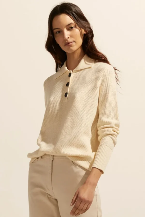 Best Sale zoe kratzmann Engulf Knit-Cream