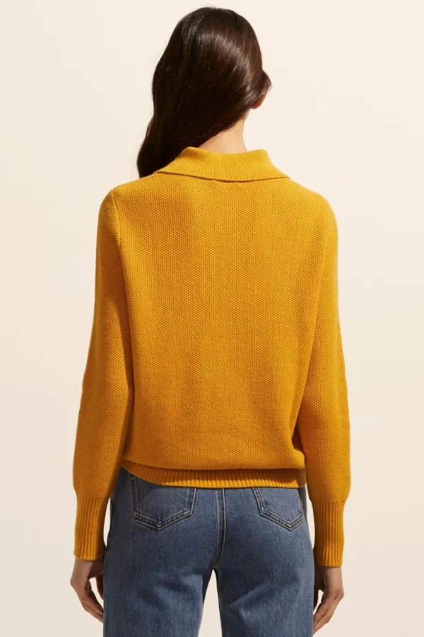 Cheap zoe kratzmann Engulf Knit-Ochre