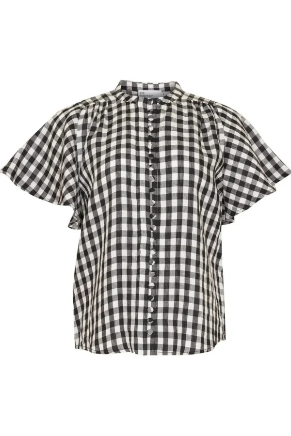 Cheap zoe kratzmann Essence Top-Black Check