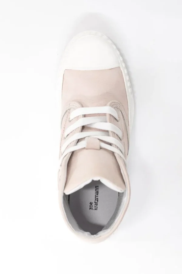 Shop zoe kratzmann Exempt Sneaker-Rose Leather