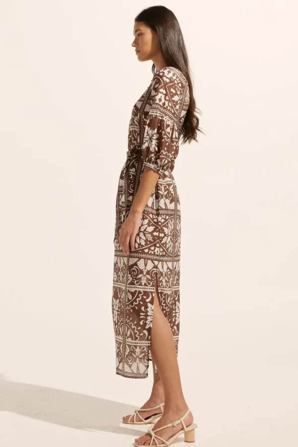 Flash Sale zoe kratzmann Explore Dress-Choc Mosaic