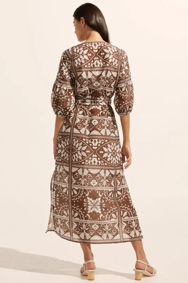 Flash Sale zoe kratzmann Explore Dress-Choc Mosaic