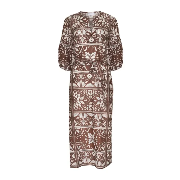 Flash Sale zoe kratzmann Explore Dress-Choc Mosaic