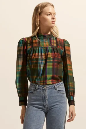 Clearance zoe kratzmann Faze Top-Kaleidoscope Check