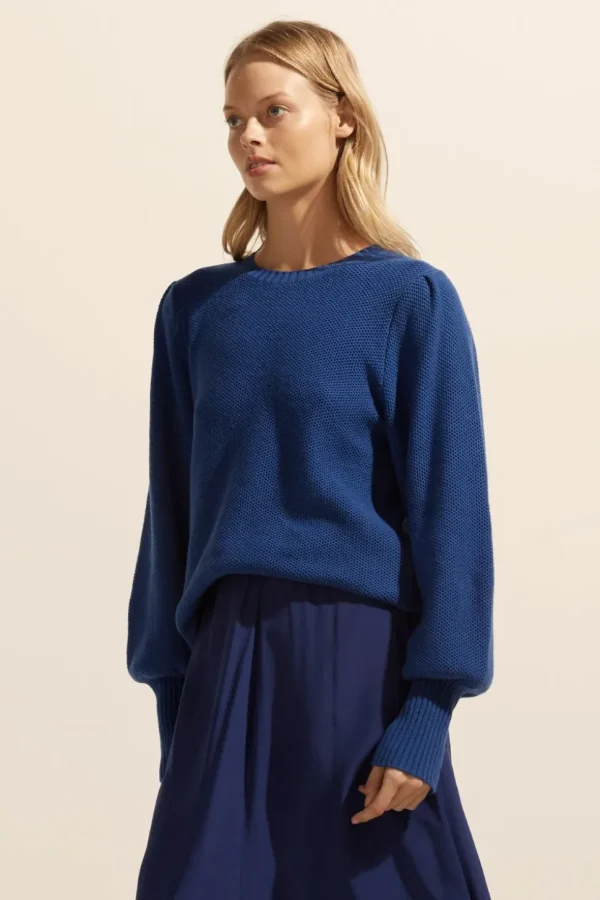 Outlet zoe kratzmann Gather Knit-Kingfisher