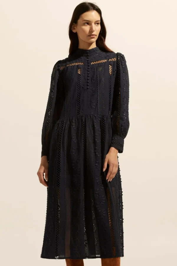 Shop zoe kratzmann Gleam Dress-Indigo