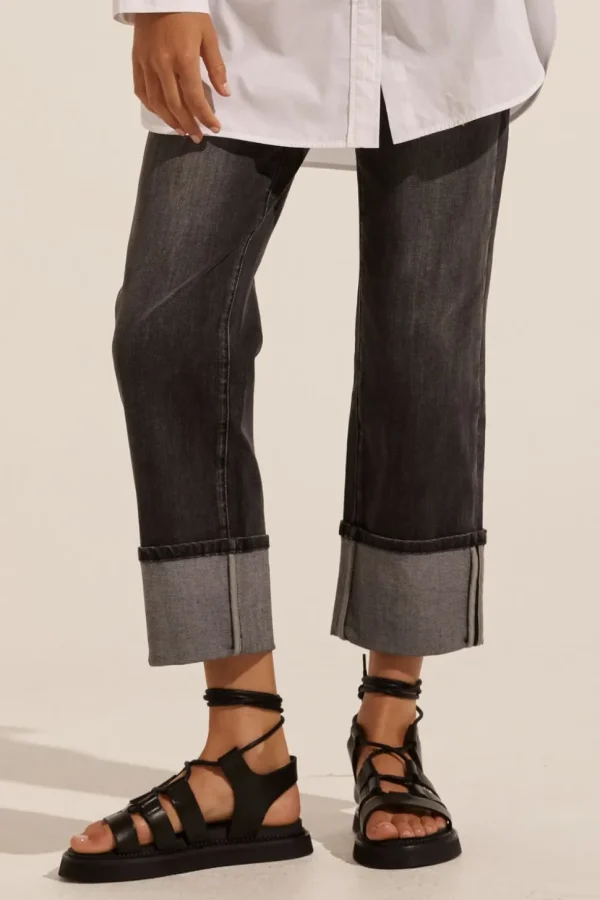 Shop zoe kratzmann Journey Jean-Washed Black