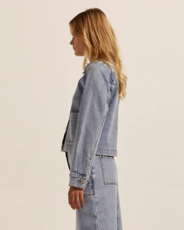 Store zoe kratzmann Measure Jacket-Washed Denim