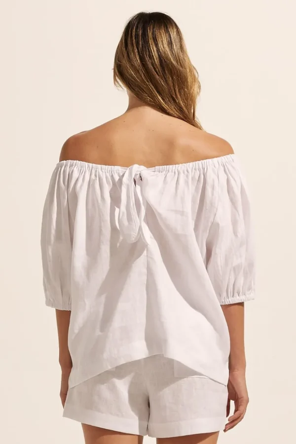 Fashion zoe kratzmann Nomad Top-Porcelain