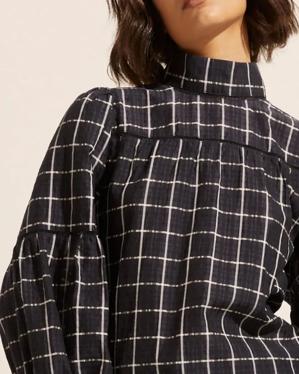 Flash Sale zoe kratzmann Pace Top-Black Check