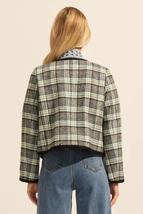 Flash Sale zoe kratzmann Patron Jacket-Green Check