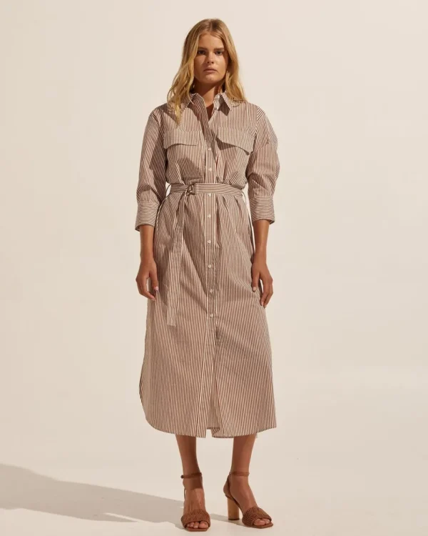 Store zoe kratzmann Pinpoint Dress-Cafe Stripe