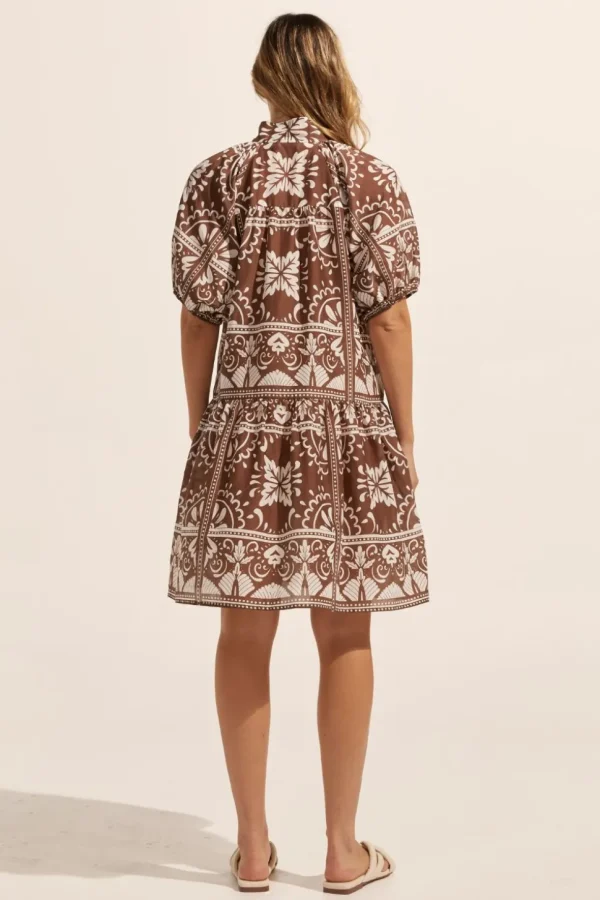 New zoe kratzmann Pivot Dress-Choc Mosaic