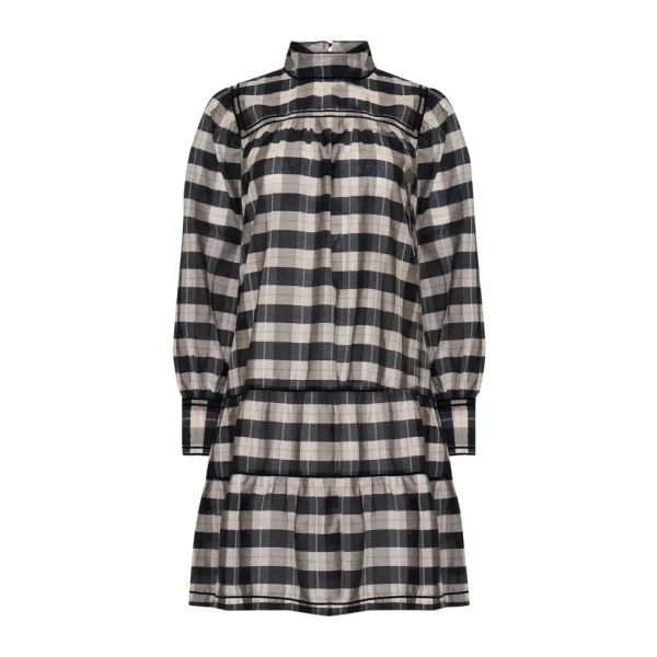 Shop zoe kratzmann Prowess Dress-Black/Ecru Check