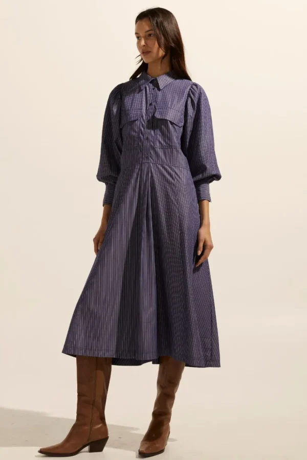 Best Sale zoe kratzmann Recess Dress-Yale Stripe