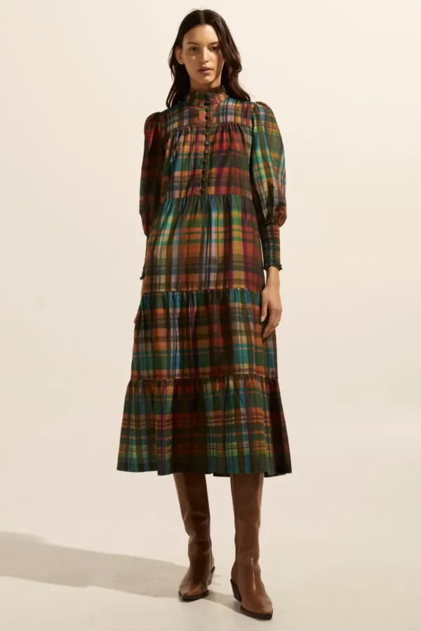 Fashion zoe kratzmann Recruit Dress-Kaleidoscope Check