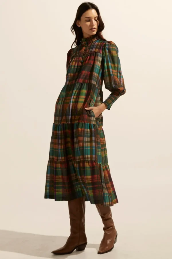 Fashion zoe kratzmann Recruit Dress-Kaleidoscope Check