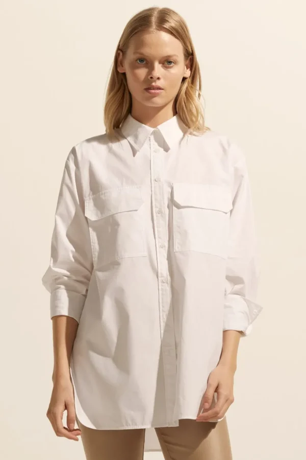 Store zoe kratzmann Reprieve Top-Porcelain