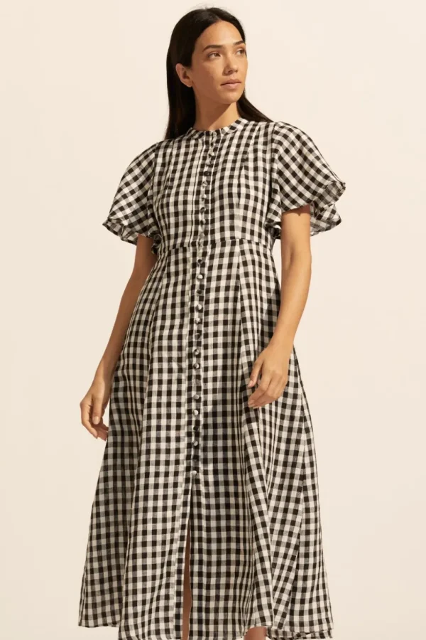 Store zoe kratzmann Savour Dress-Black Check